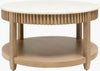 Becki Owens X Livabliss Rosemary BORS-002 White / Clear Furniture Angle