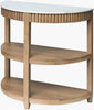Becki Owens X Livabliss Rosemary BORS-003 White / Clear Furniture main image
