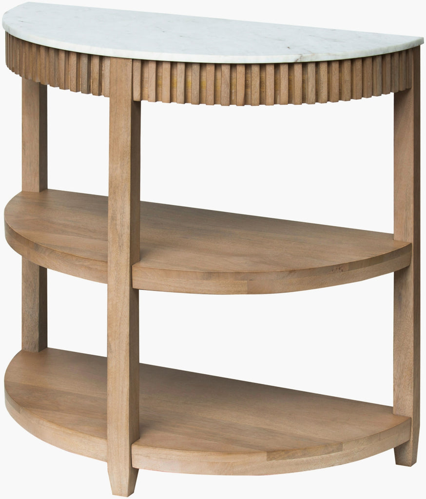 Becki Owens X Livabliss Rosemary BORS-003 White / Clear Furniture main image