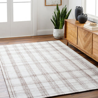 Surya Sammy BOSM-2302 Light Silver Area Rug by Becki Owens Room Scene Feature