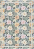 Nourison Botanical Washables BOT01 Charcoal Multicolor Area Rug main image