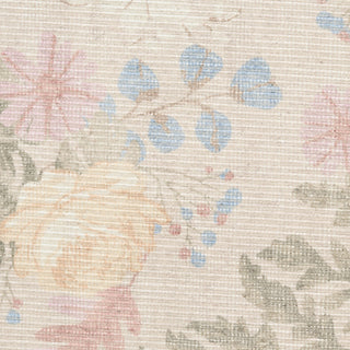 Nourison Botanical Washables BOT02 Beige Multicolor Area Rug Swatch Image