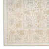 Nourison Botanical Washables BOT03 Beige Multicolor Area Rug Texture Image