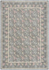 Nourison Botanical Washables BOT03 Charcoal Multicolor Area Rug main image