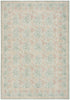 Nourison Botanical Washables BOT03 Green Multicolor Area Rug main image