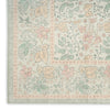Nourison Botanical Washables BOT03 Green Multicolor Area Rug Texture Image