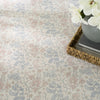 Nourison Botanical Washables BOT03 Ivory Multicolor Area Rug Corner Image