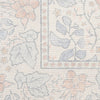 Nourison Botanical Washables BOT03 Ivory Multicolor Area Rug Swatch Image