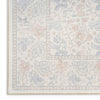Nourison Botanical Washables BOT03 Ivory Multicolor Area Rug Texture Image