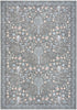 Nourison Botanical Washables BOT04 Charcoal Multicolor Area Rug main image