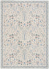 Nourison Botanical Washables BOT04 Ivory Multicolor Area Rug main image