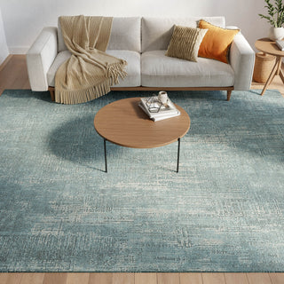 Nourison Botanical Washables BOT05 Green Area Rug Room Image Feature