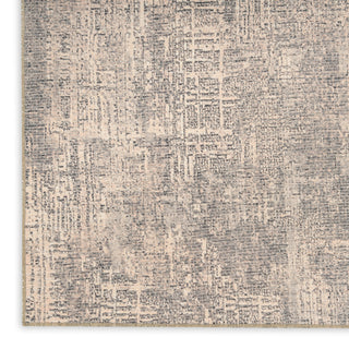 Nourison Botanical Washables BOT05 Taupe Area Rug Texture Image