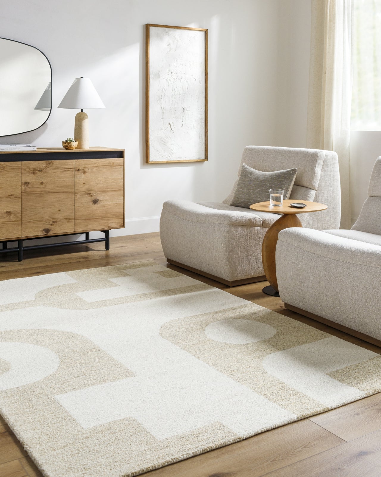 LIVABLISS Bournemouth BOT-2312 Off-White Area Rug