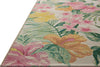 Loloi II Botanical BOT-03 Ivory / Sunrise Area Rug Corner Image