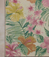 Loloi II Botanical BOT-03 Ivory / Sunrise Area Rug Corner Image