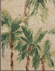 Loloi II Botanical BOT-04 Clay / Green Area Rug Corner Image