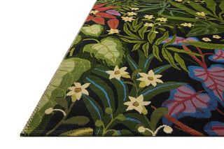 Loloi Botanical BOT-06 Onyx / Multi Area Rug Corner Image
