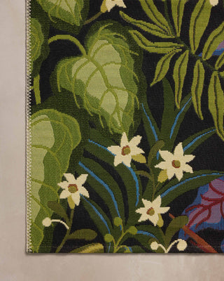 Loloi Botanical BOT-06 Onyx / Multi Area Rug Corner Image