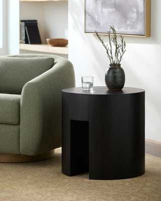 Becki Owens X Surya Whittier BOWT-001 Black Furniture Style Shot