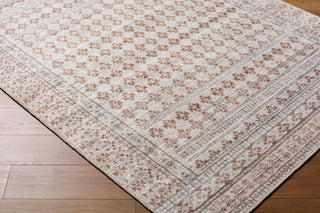 Becki Owens x Livabliss Zafira BOZF-2300 Machine Washable Area Rug Corner Shot