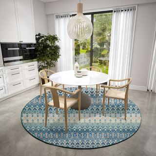 Dalyn Brisbane BR1 Indigo Area Rug 