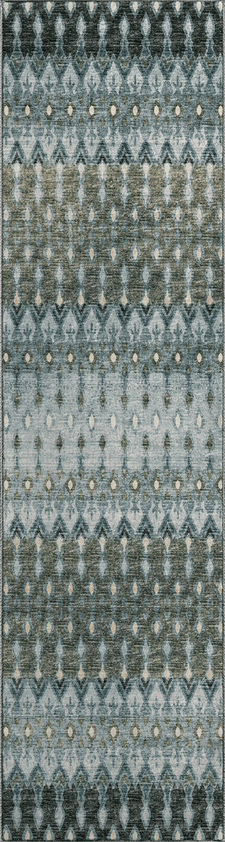 Dalyn Brisbane BR1 Mineral Blue Area Rug Runner Main Image