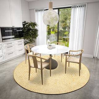 Dalyn Brisbane BR3 Gold Area Rug 