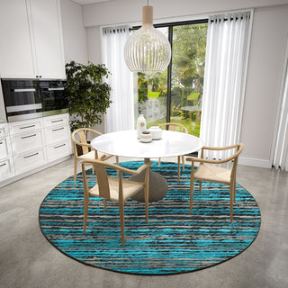 Dalyn Brisbane BR4 Teal Area Rug 