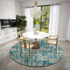 Dalyn Brisbane BR5 Teal Area Rug 