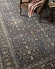Bradbury BRU-01 Midnight/Multi Area Rug by Jean Stoffer X Loloi Lifestyle Image Feature