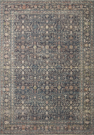Bradbury BRU-01 Midnight/Multi Area Rug by Jean Stoffer X Loloi main image