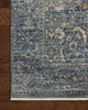 Bradbury BRU-03 Ocean/Gold Area Rug by Jean Stoffer X Loloi Corner Image