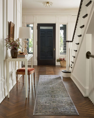 Bradbury BRU-04 Grey/Multi Area Rug by Jean Stoffer X Loloi Lifestyle Image Feature