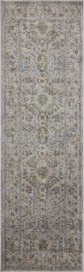 Bradbury BRU-04 Grey/Multi Area Rug by Jean Stoffer X Loloi Runner Image