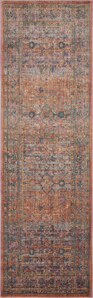 Bradbury BRU-06 Sunset/Multi Area Rug by Jean Stoffer X Loloi Runner Image