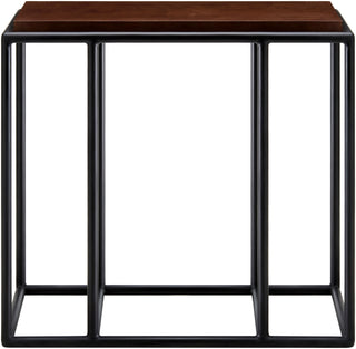 Surya Brax BRAX-002 Brown / Black Furniture Angle