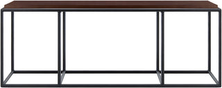 Surya Brax BRAX-003 Brown / Black Furniture Angle