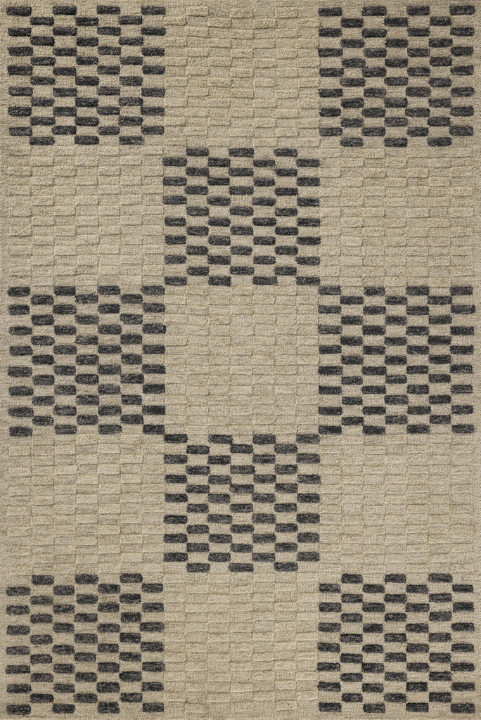 Chris Loves Julia X Loloi Bradley BRL-01 Beige/Midnight Area Rug main image