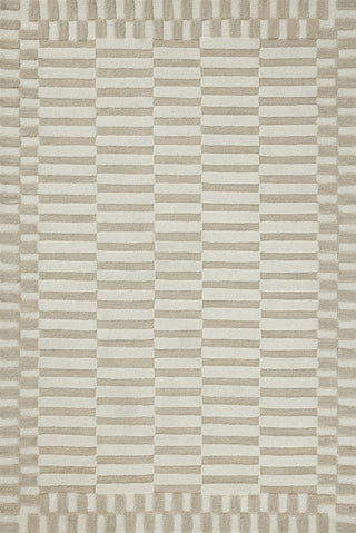 Bradley BRL-02 Ivory/Beige Area Rug by Chris Loves Julia X Loloi main image
