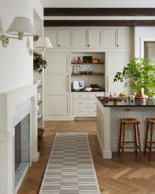 Bradley BRL-03 Ivory/Grey Area Rug by Chris Loves Julia X Loloi Lifestyle Image Feature