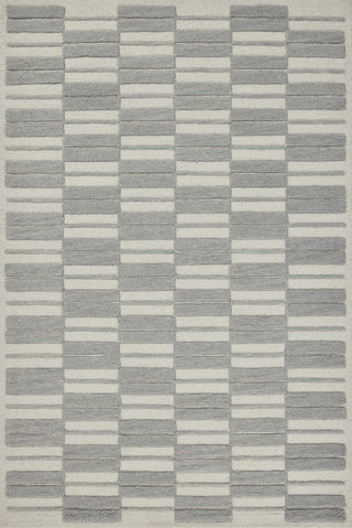 Bradley BRL-03 Ivory/Grey Area Rug by Chris Loves Julia X Loloi main image