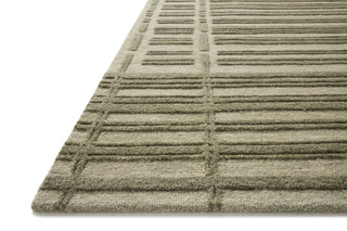 Bradley BRL-07 Sage/Olive Area Rug by Chris Loves Julia X Loloi Corner Image