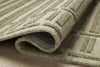 Bradley BRL-07 Sage/Olive Area Rug by Chris Loves Julia X Loloi Pile Image