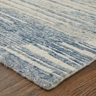 Feizy Brighton 69CHF Ivory/Blue/Silver Area Rug