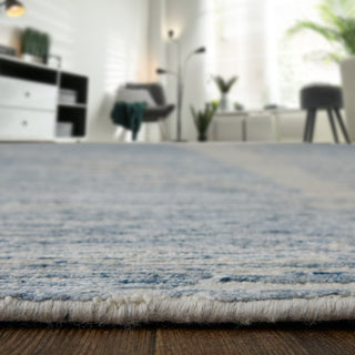 Feizy Brighton 69CHF Ivory/Blue/Silver Area Rug