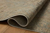 Loloi Briar BRR-01 Sky / Moss Area Rug Pile Image