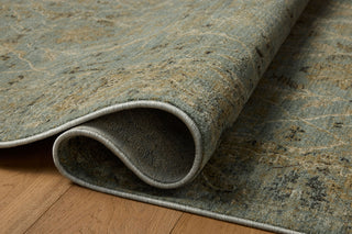 Loloi Briar BRR-02 Aqua / Olive Area Rug Pile Image