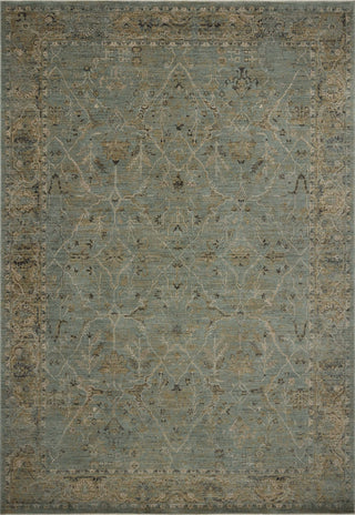 Loloi Briar BRR-02 Aqua / Olive Area Rug main image