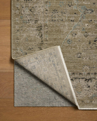 Loloi Briar BRR-02 Olive / Stone Area Rug Backing Image